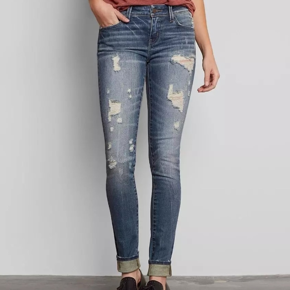 BUCKLE BLACK Exclusive Fit No. 53 Skinny Stretch Jean size 24x32